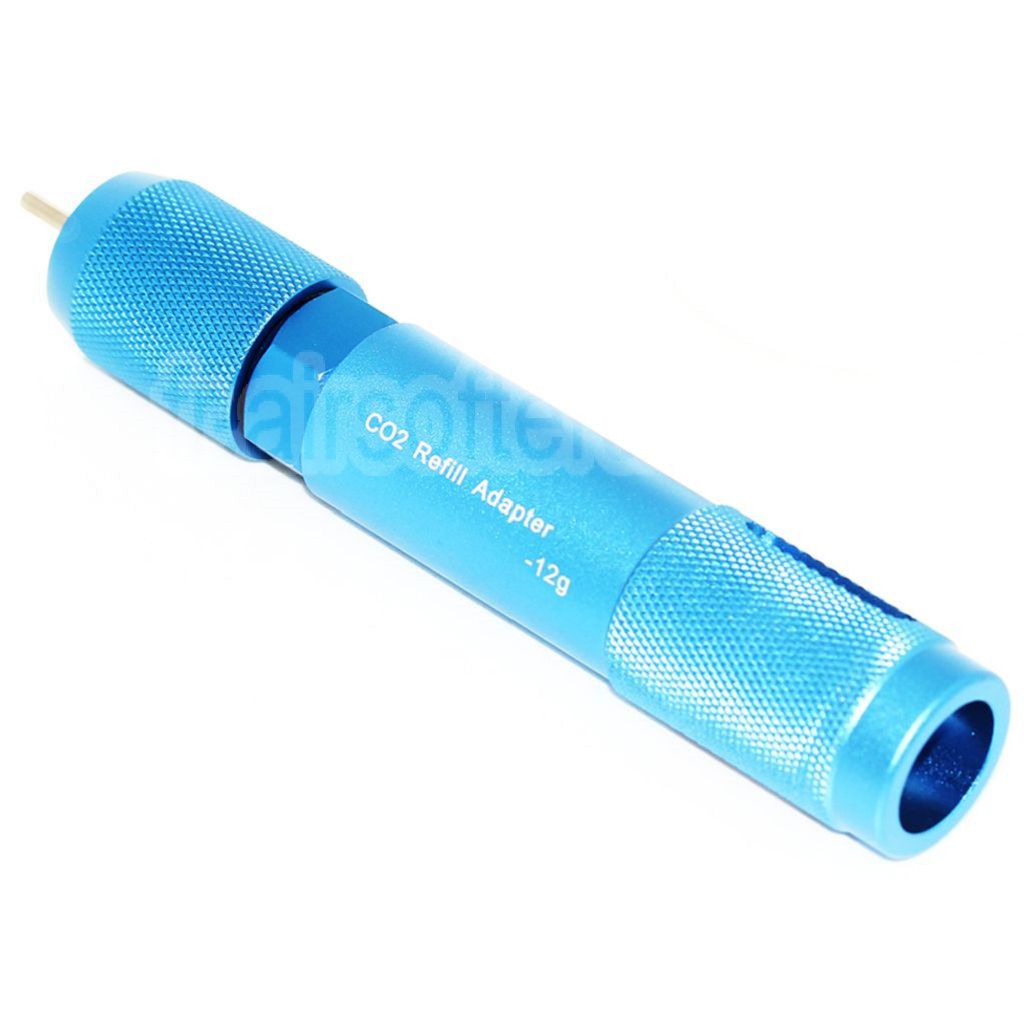 Cartouche de CO2 rechargeable PPS en aluminium CNC haute précision 12 g