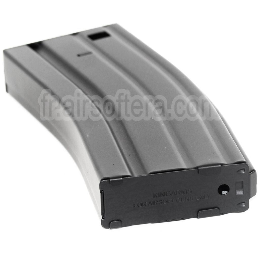 King Arms 68 Billes Mid-Cap Chargeur Convient pour M4 M16 Série AEG Fusil Airsoft Noir