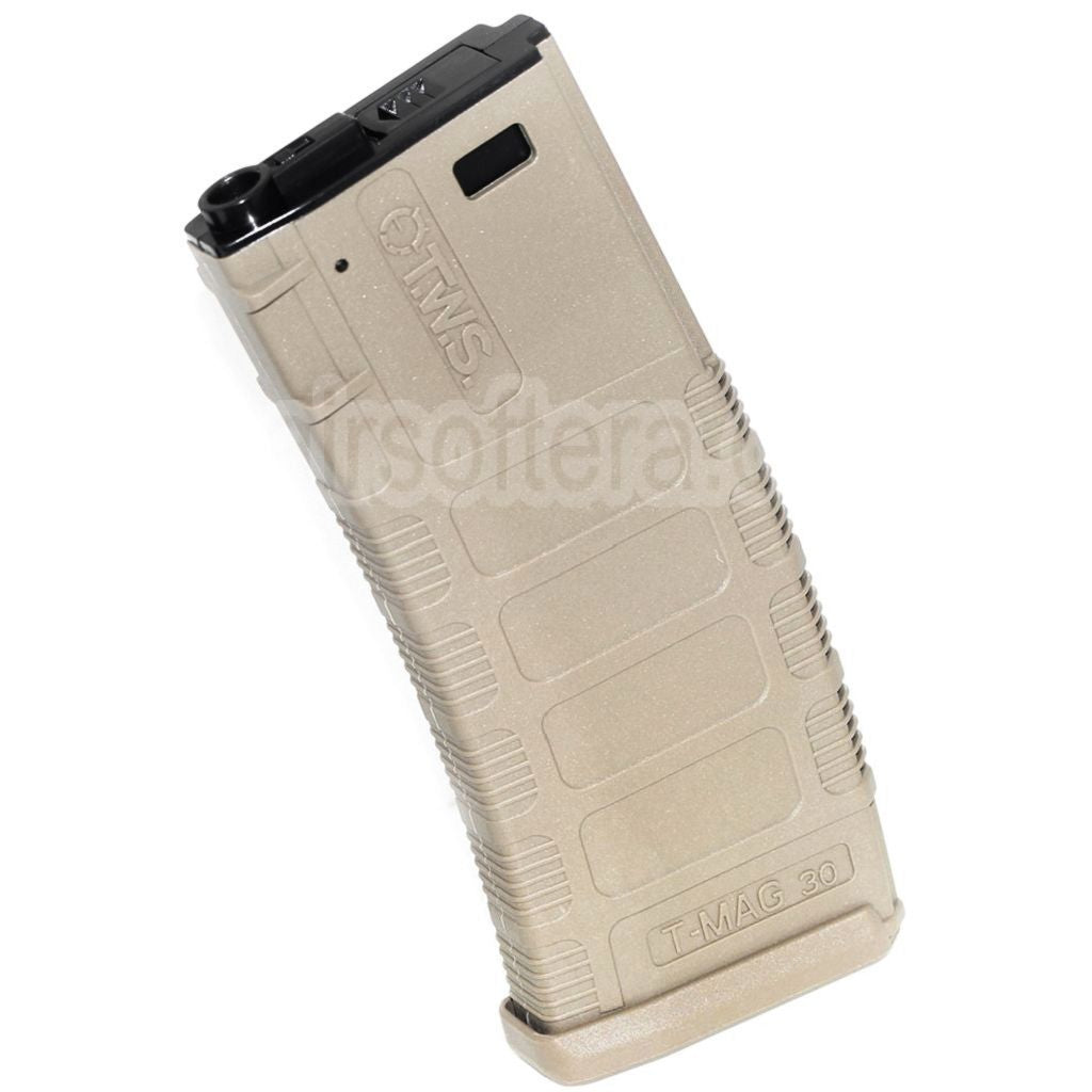 King Arms 370 Billes TWS T-MAG Hi-Cap Chargeur Convient pour M4 M16 Série AEG Fusil Airsoft