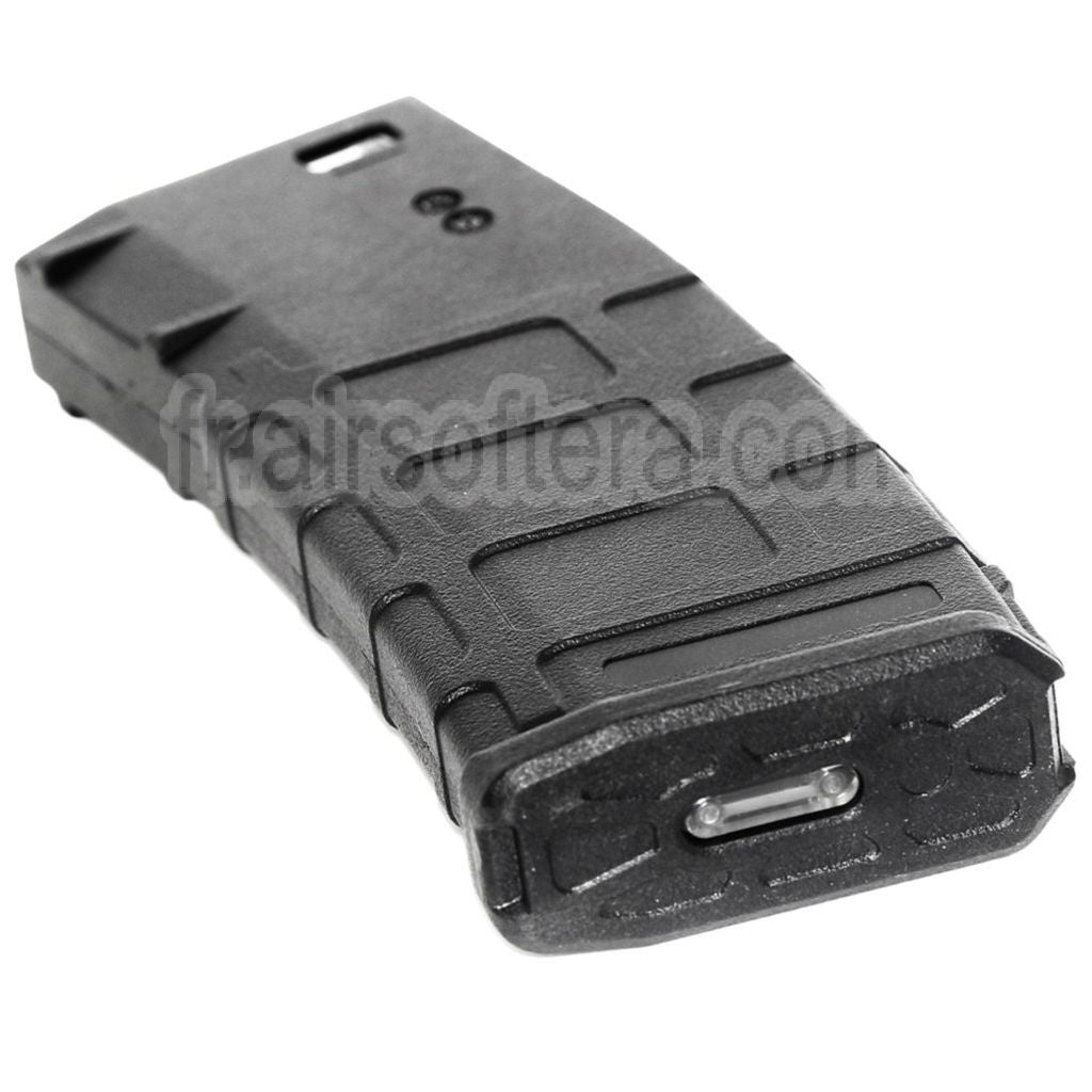 CYMA 160 Billes PMAG Polymère Mid-Cap Chargeur Convient pour M4 M16 Série AEG Fusil Airsoft Noir