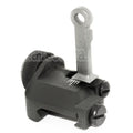 AirsoftEra KAC Style 300M Métal Rabattable Hausse Convient pour MK18 MOD-1 M4 M16 AEG Fusil Noir/Argent