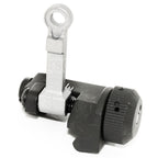 AirsoftEra KAC Style 300M Métal Rabattable Hausse Convient pour MK18 MOD-1 M4 M16 AEG Fusil Noir/Argent