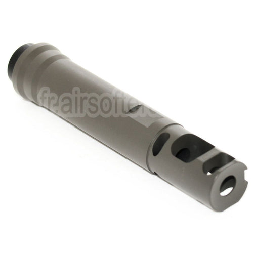 AirsoftEra 122mm M40A5 Type Frein de Bouche Cache-Flamme Convient pour -14mm CCW sens antihoraire Canon Fusil
