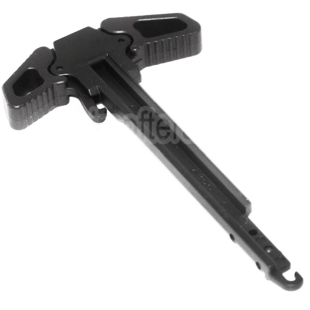 CYMA Ambidextrous Grande Vitesse Chargement Poignée Convient pour CYMA Tokyo Marui M4 M16 Série AEG Fusil Airsoft Noir