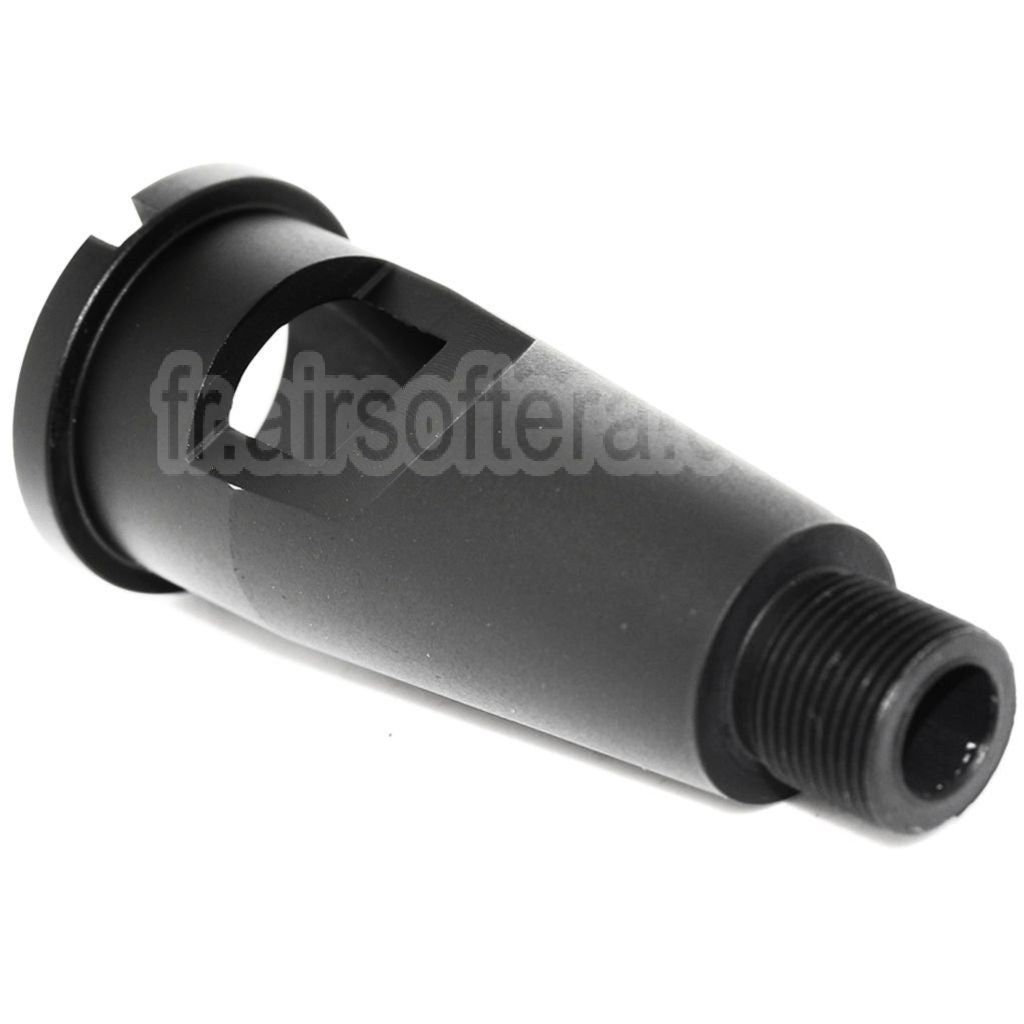 AirsoftEra 2.25/2.75 pouces 56mm/69mm aluminium court Canon extérieur conjonction Tube d'extension-14mm CCW sens antihoraire GBB Fusil