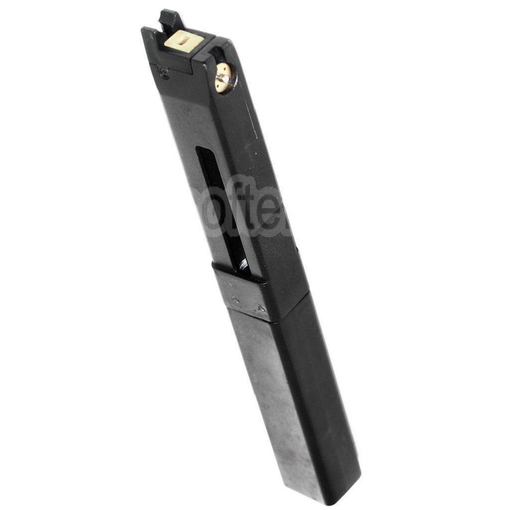 WELL 48 Billes Co2 Chargeur Long Type Convient pour G12 M11A1 Série GBB SMG Fusil Airsoft Noir