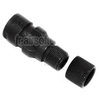 CYMA QD Frein de Bouche avec Muzzle Adaptateur Convient pour CM041 CM049 MP5 AEG Fusil Airsoft Noir