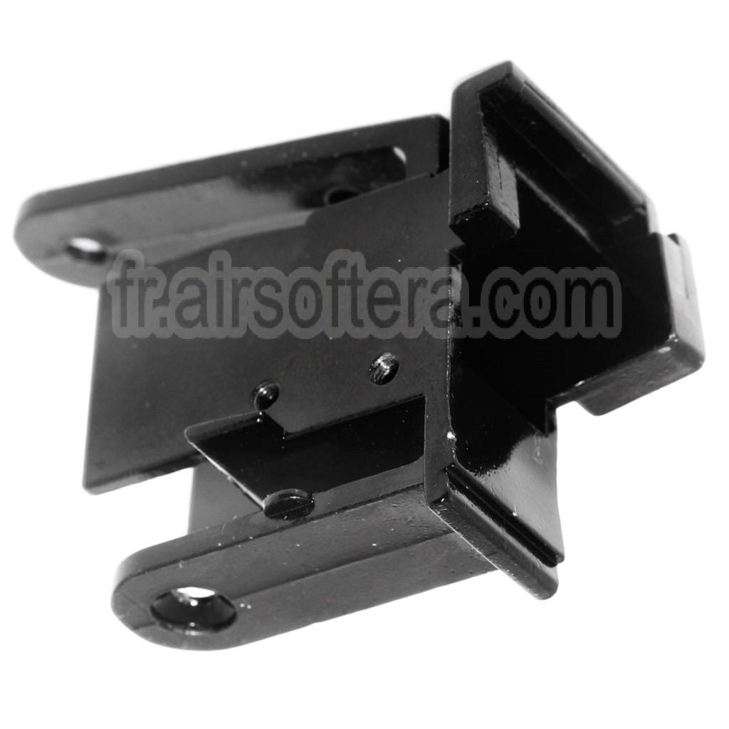 CYMA Métal Crosse Adaptateur Convient pour CYMA CM028 CM042 CM046 AK47 Série AEG Fusil Airsoft Noir