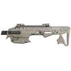 Kit de Conversion de carabine pour Pistolet CAA Roni, adapté pour KSC KJ Works WE Tokyo Marui M9 M92F M9A1 Série GBB Pistolet Airsoft