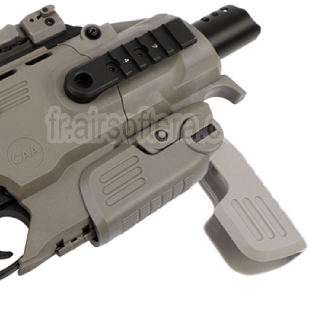 Kit de Conversion de carabine pour Pistolet CAA Roni, adapté pour KSC KJ Works WE Tokyo Marui M9 M92F M9A1 Série GBB Pistolet Airsoft