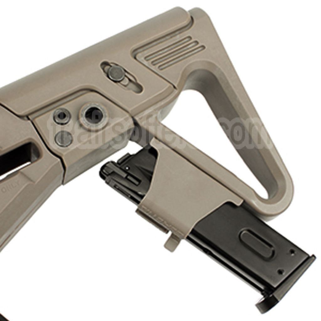 Kit de Conversion de carabine pour Pistolet CAA Roni, adapté pour KSC KJ Works WE Tokyo Marui M9 M92F M9A1 Série GBB Pistolet Airsoft