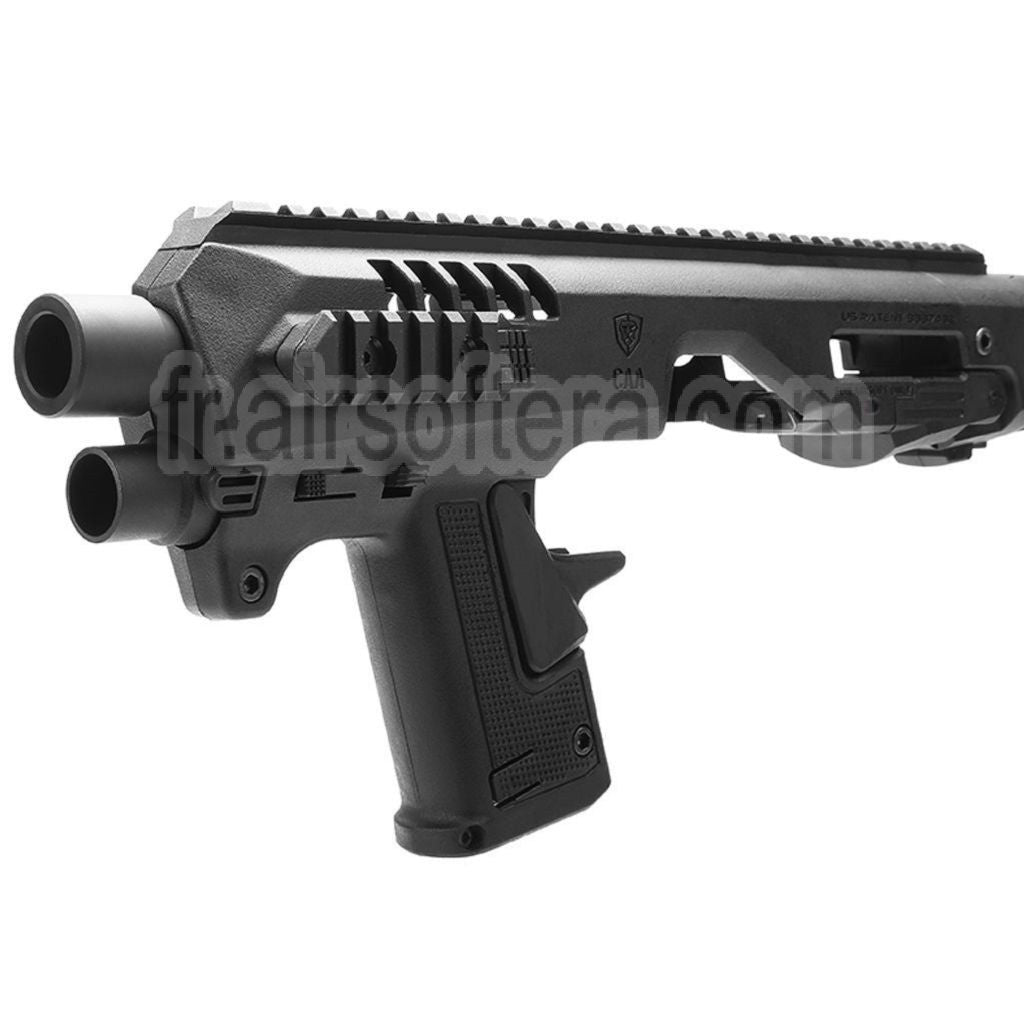 Kit de conversion de carabine pour Pistolet CAA Roni, adapté pour KSC VFC Umarex Tokyo Marui G17 G18C G19 G23F série GBB Pistolet Airsoft