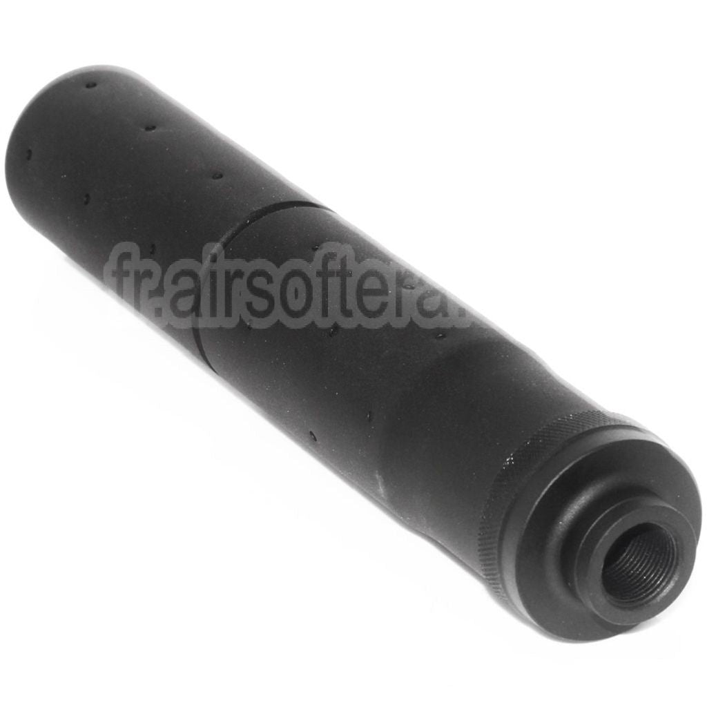 CYMA 188mm MK23 Style Silencieux Canon Extension Convient pour -14mm CCW sens antihoraire Canon Fusil Airsoft Noir