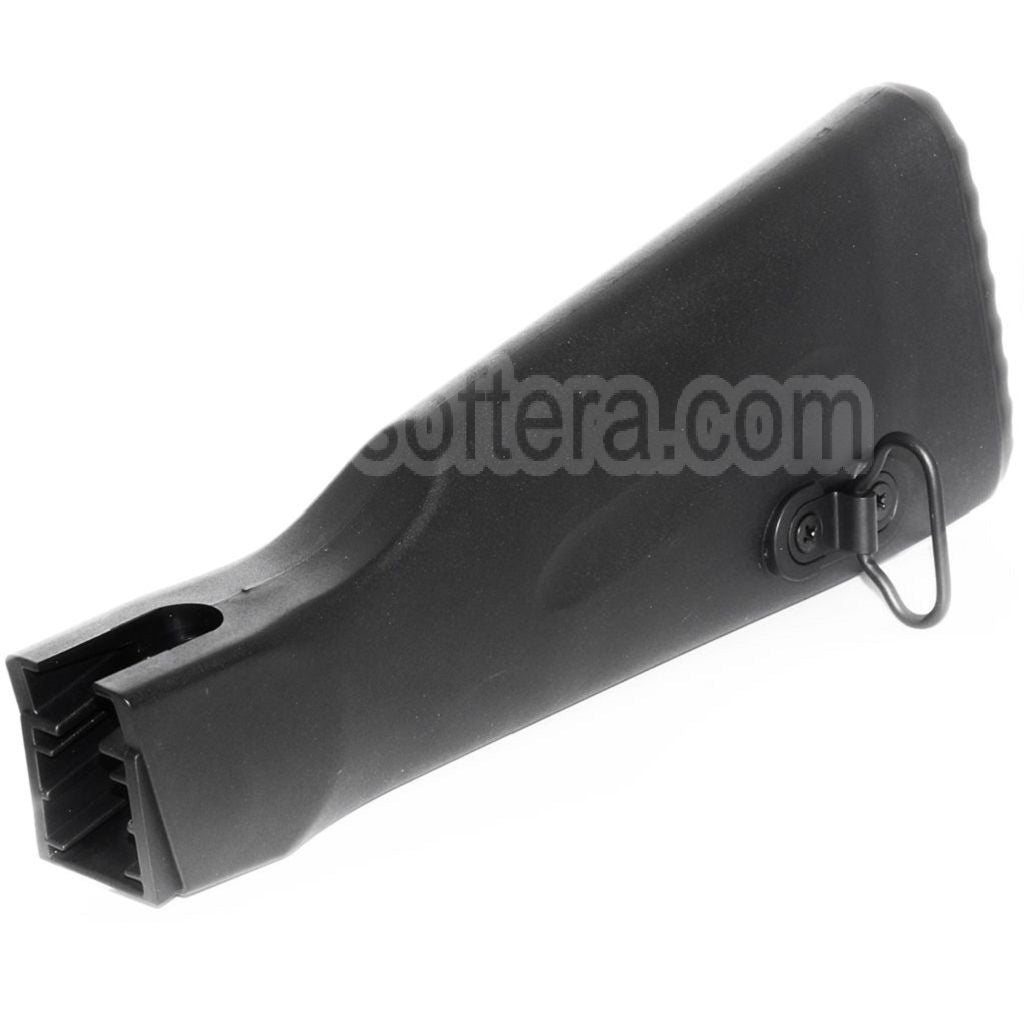 CYMA Léger Fixe Crosse Convient pour Tokyo Marui AK74 Série AEG Fusil Airsoft Noir