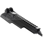 AirsoftEra Haut Boîtier Couverture avec 20mm Tactical Rail La hausse Convient pour CYMA Tokyo Marui AKS74U Série AEG Fusil Noir