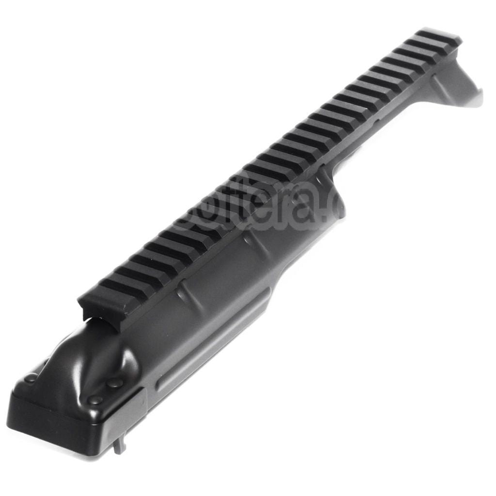 AirsoftEra Haut Boîtier Couverture avec 20mm Tactical Rail Convient pour CYMA Tokyo Marui AK Dragunov SVD AEG Fusil Noir