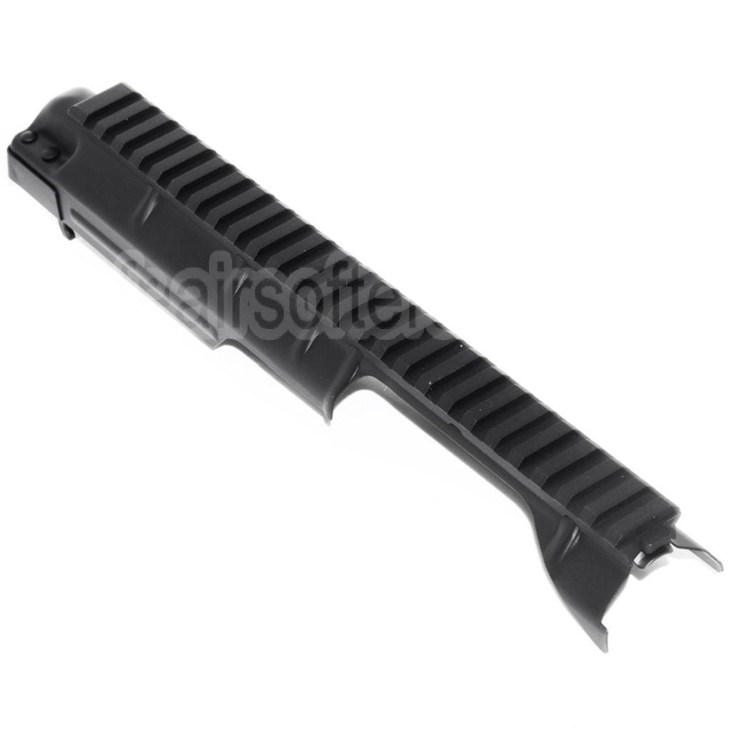 AirsoftEra Haut Boîtier Couverture avec 20mm Tactical Rail Convient pour CYMA Tokyo Marui AK Dragunov SVD AEG Fusil Noir
