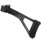CYMA Polymère Pliable Crosse Convient pour CM028 AK47 Série AEG Fusil Airsoft Noir