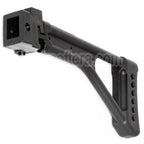 CYMA Polymère Pliable Crosse Convient pour CM028 AK47 Série AEG Fusil Airsoft Noir