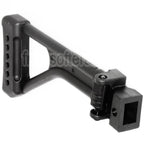 CYMA Polymère Pliable Crosse Convient pour CM028 AK47 Série AEG Fusil Airsoft Noir