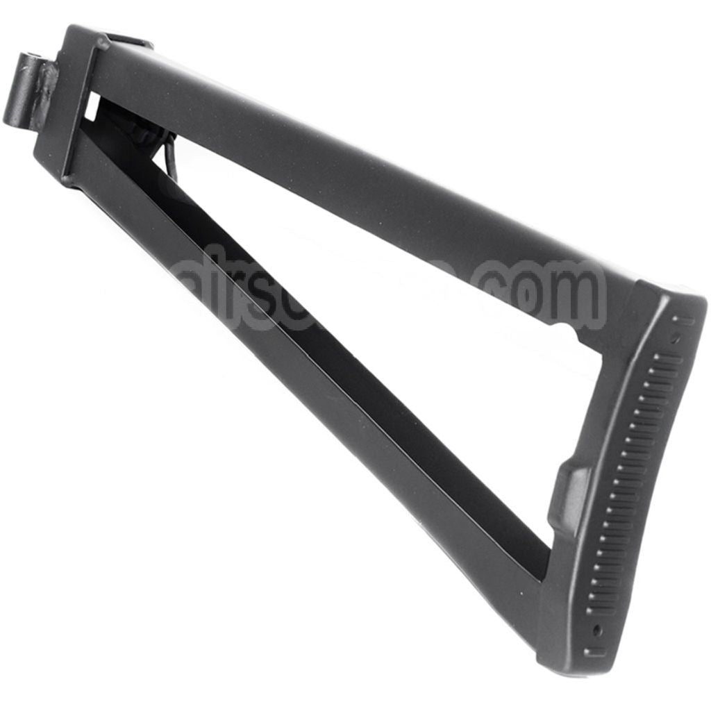 CYMA Métal Crosse avec Sangle Pivotant Convient pour PP-19 Bizon Série AEG Fusil Airsoft Noir
