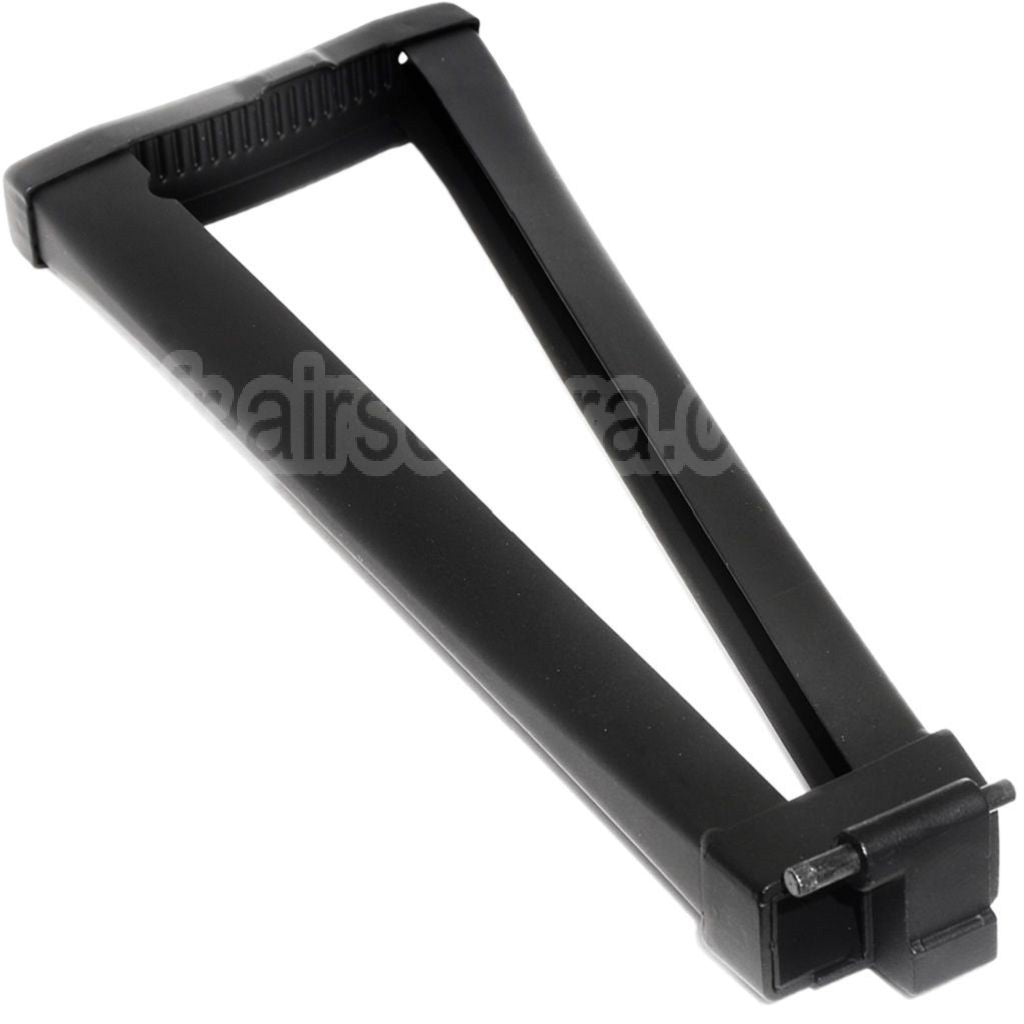 CYMA Métal Crosse avec Sangle Pivotant Convient pour PP-19 Bizon Série AEG Fusil Airsoft Noir