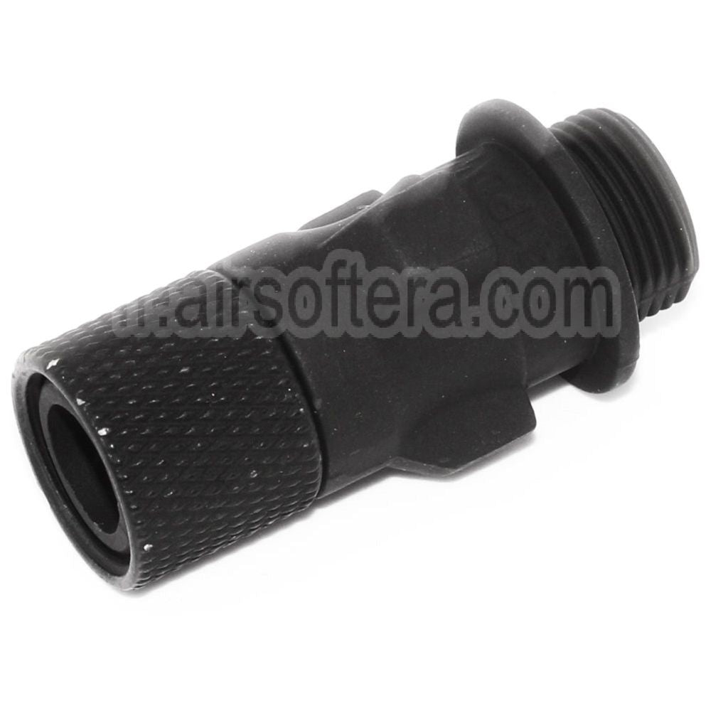 CYMA Métal Frein de Bouche Muzzle Adaptateur Convient pour CYMA CM041 PDW MP5 AEG Fusil Airsoft Noir