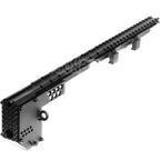 AirsoftEra 408mm Swordfish Conversion Strike Kit Top Rail Convient pour MP5 Série AEG Fusil Noir