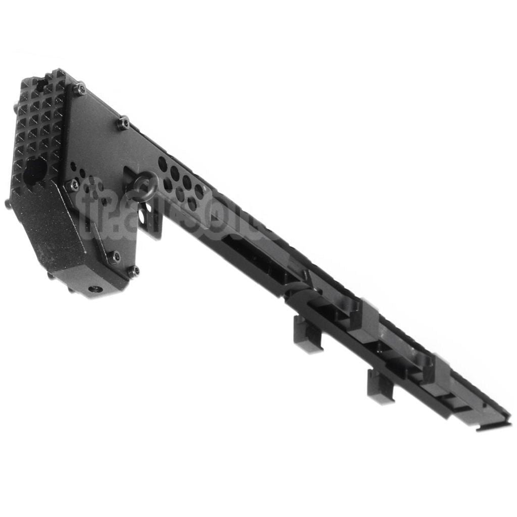 AirsoftEra 408mm Swordfish Conversion Strike Kit Top Rail Convient pour MP5 Série AEG Fusil Noir