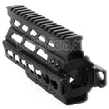 BATTLEAXE 166mm CNC P90 Keymod RAS Rail de Garde-Main Convient pour Tokyo Marui P90 AEG Fusil Airsoft Noir