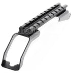 CYMA Haut Boîtier Couverture avec 217mm Tactical Top Rail Lunette de Visée Montage Convient pour CM039C CM048 CM050 Echo1 Golden Eagle Jing Gong JG Tokyo Marui AK Série AEG Fusil Airsoft Noir
