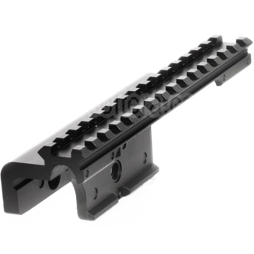 CYMA 156mm Lunette Montage Base Rail Convient pour CYMA G&amp;P Tokyo Marui M14 Série AEG Fusil Airsoft Noir