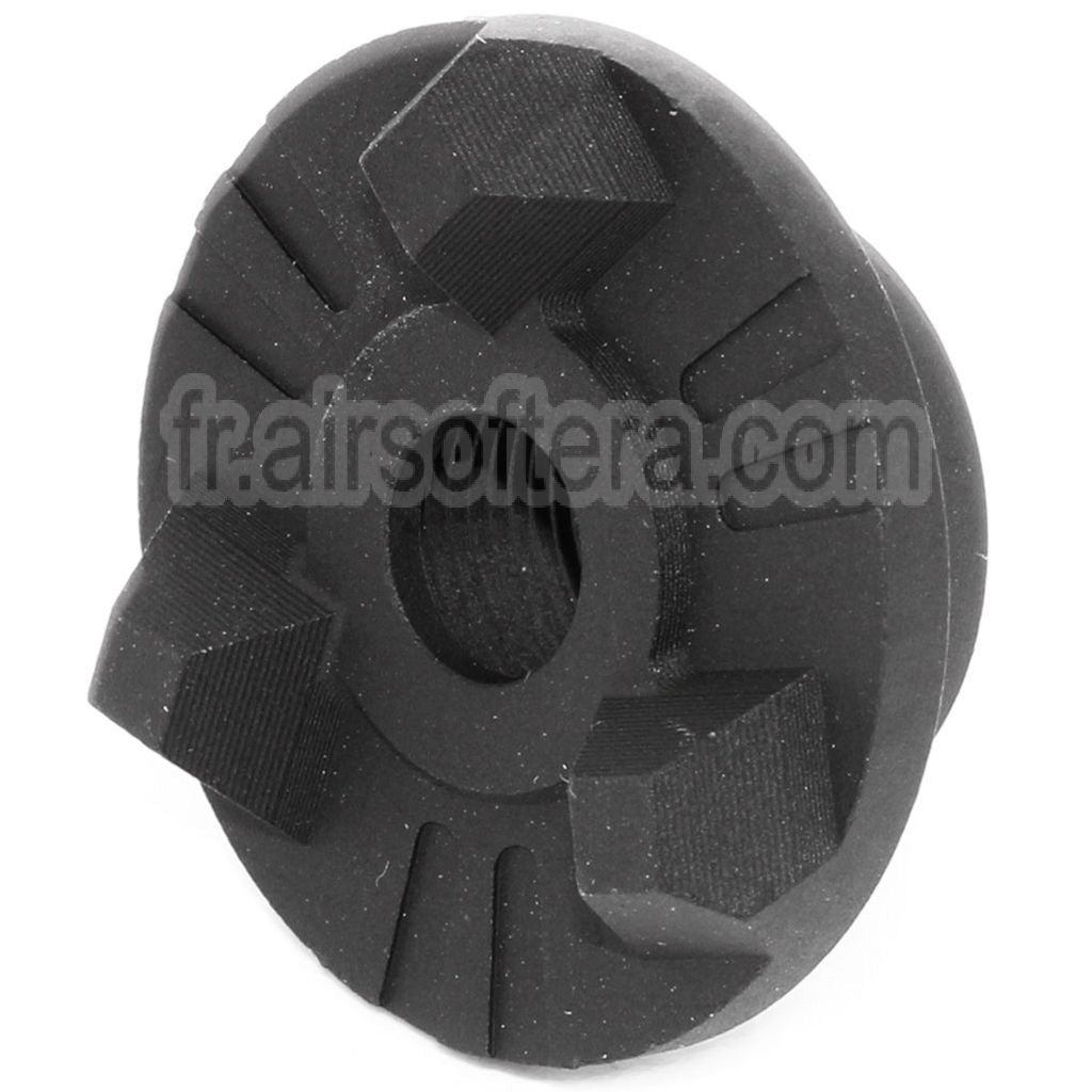 AirsoftEra 30mm Strike Face Cookie Type Frein de Bouche Cache-Flamme Convient pour -14mm CCW sens antihoraire Canon Fusil Noir