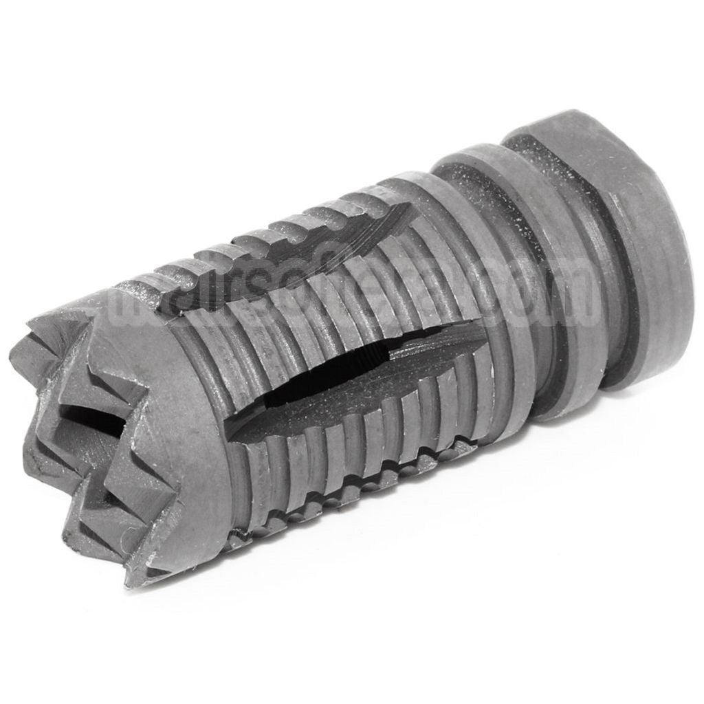 AirsoftEra 50mm Attendrisseur Frein de Bouche Cache-Flamme Convient pour -14mm CCW sens antihoraire Canon Fusil