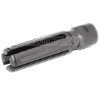AirsoftEra 240F-M60 7.62 Style Frein de Bouche Cache-Flamme Convient pour -14mm CCW sens antihoraire Canon Fusil