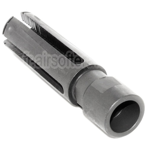 AirsoftEra 240F-M60 7.62 Style Frein de Bouche Cache-Flamme Convient pour -14mm CCW sens antihoraire Canon Fusil
