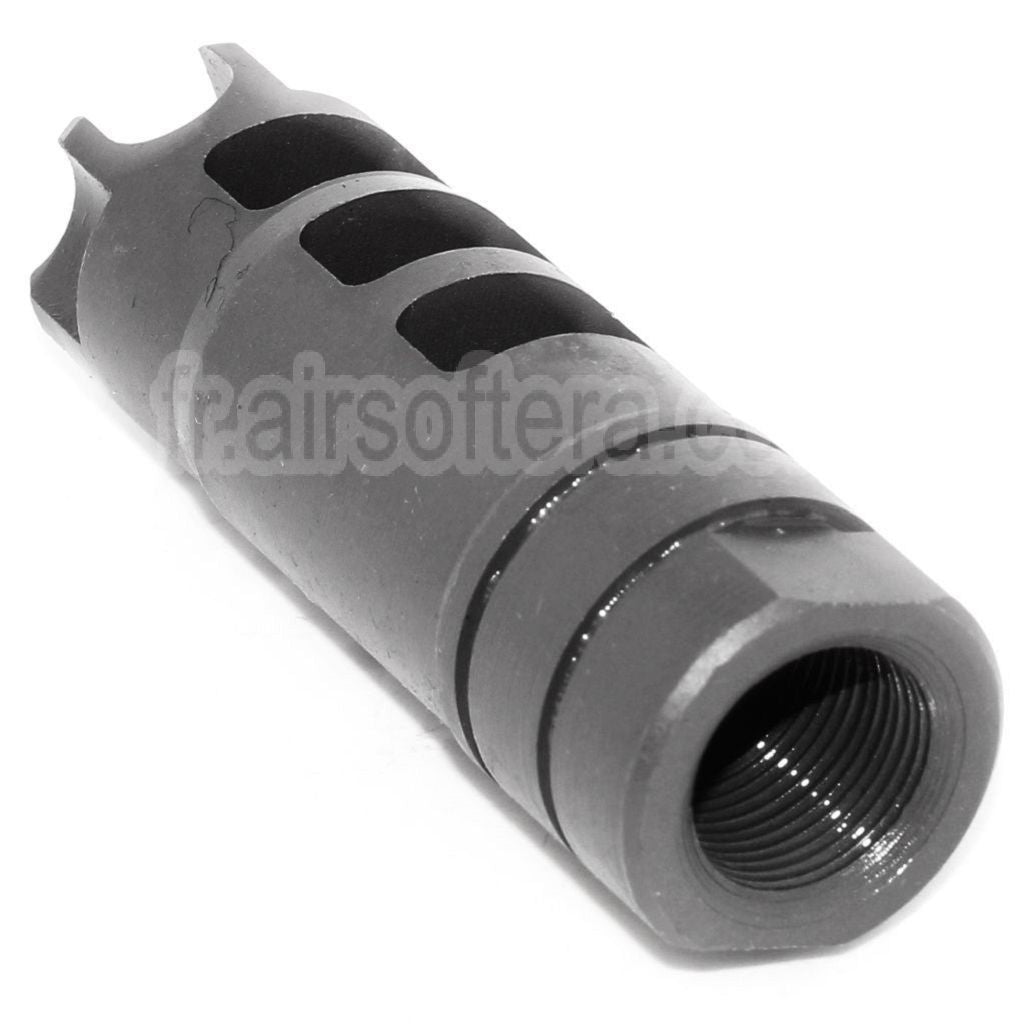 AirsoftEra 65mm LANTAC Dragon Style DGN556 Frein de Bouche Convient pour + 14mm CW sens horaire Fileté Canon Fusil