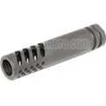 AirsoftEra 102mm Multi Port Métal Frein de Bouche Cache-Flamme Convient pour -14mm CCW sens antihoraire Canon Fusil