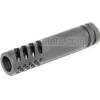 AirsoftEra 102mm Multi Port Métal Frein de Bouche Cache-Flamme Convient pour -14mm CCW sens antihoraire Canon Fusil