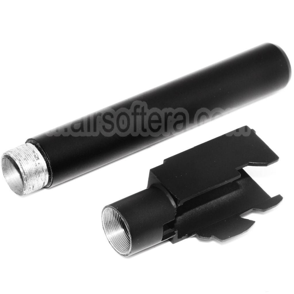 DOUBLE BELL 135mm Canon Extérieur -12mm CCW sens antihoraire Convient pour DOUBLE BELL Tokyo Marui G34 Série GBB Pistolet Airsoft