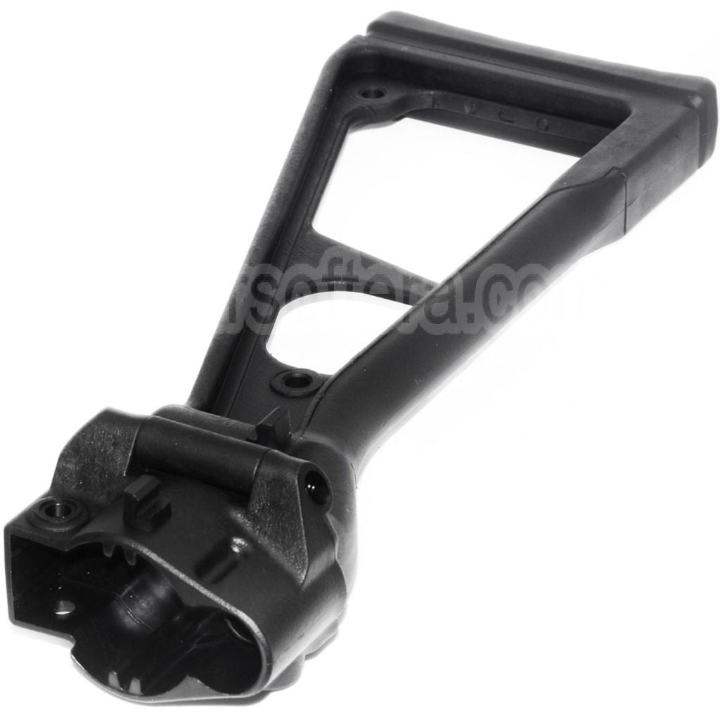 CYMA Polymère UMG Type Pliable Crosse Convient pour M5A5 MP5 UMG UMP M89 CYMA Classic Army D-Boys Tokyo Marui MP5 Série AEG Fusil Airsoft Noir