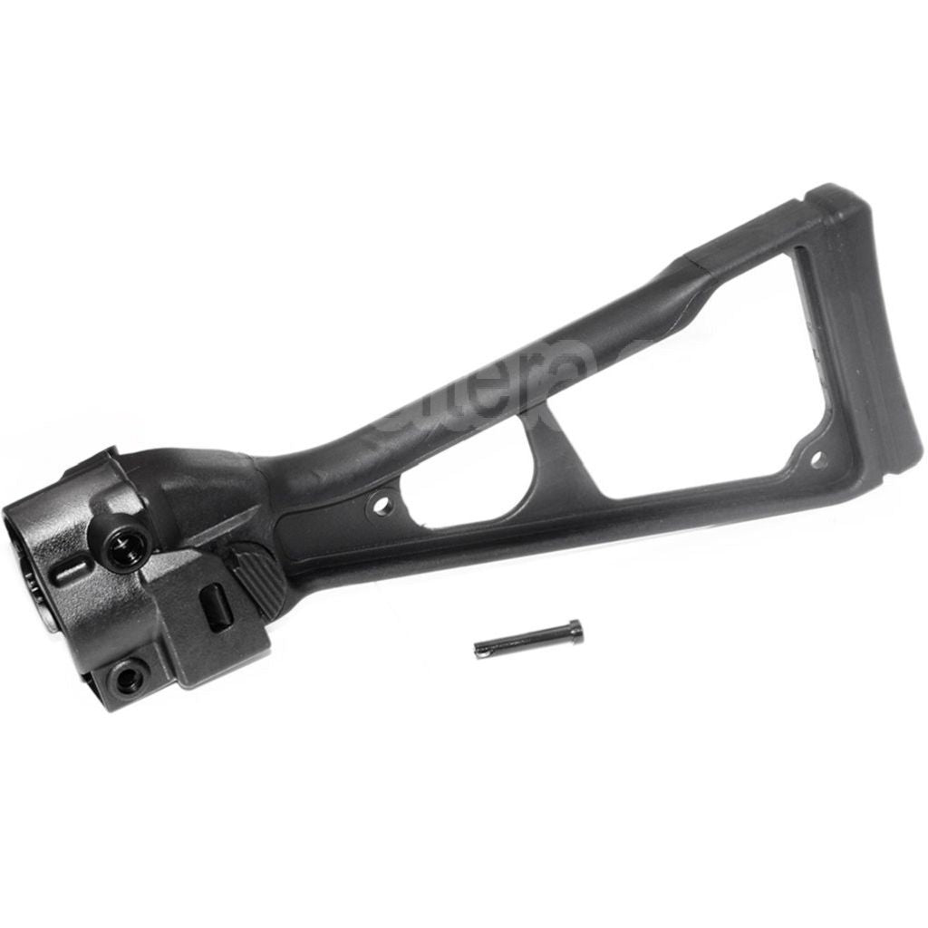 CYMA Polymère UMG Type Pliable Crosse Convient pour M5A5 MP5 UMG UMP M89 CYMA Classic Army D-Boys Tokyo Marui MP5 Série AEG Fusil Airsoft Noir