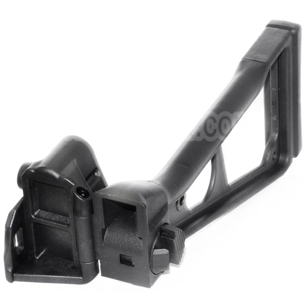 CYMA Polymère UMG Type Pliable Crosse Convient pour M5A5 MP5 UMG UMP M89 CYMA Classic Army D-Boys Tokyo Marui MP5 Série AEG Fusil Airsoft Noir