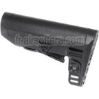 AirsoftEra Rétractable Telescope Crosse Convient pour M4 M16 AEG Fusil Noir