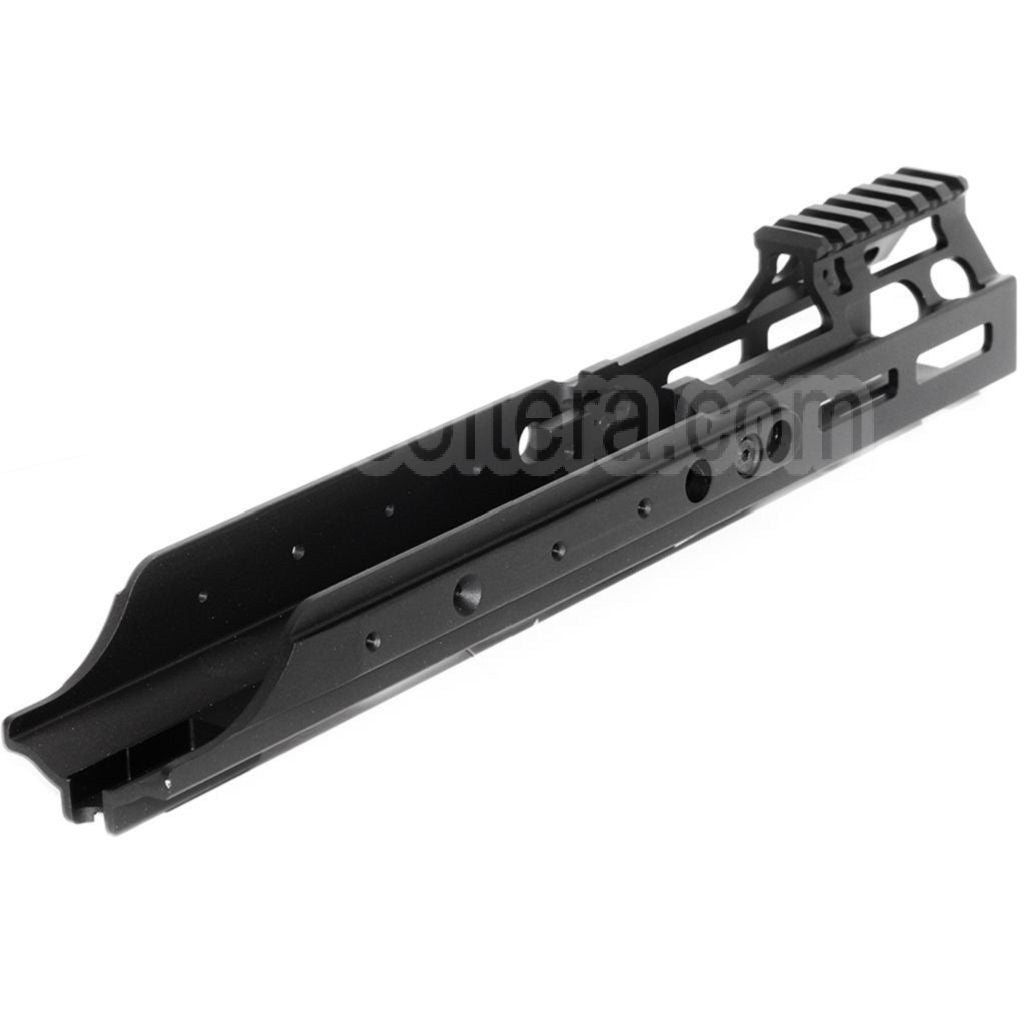 PTS Kinetic MREX M-LOK Rail de Garde-Main Convient pour VFC WE Cybergun Tokyo Marui Recoil Shock SCAR Fusil Airsoft