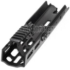 PTS Kinetic MREX M-LOK Rail de Garde-Main Convient pour VFC WE Cybergun Tokyo Marui Recoil Shock SCAR Fusil Airsoft