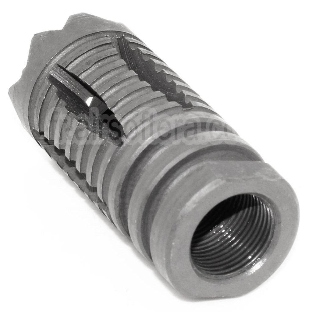 AirsoftEra 50mm Attendrisseur Frein de Bouche Cache-Flamme Convient pour +14mm CW sens horaire Fileté Canon Fusil