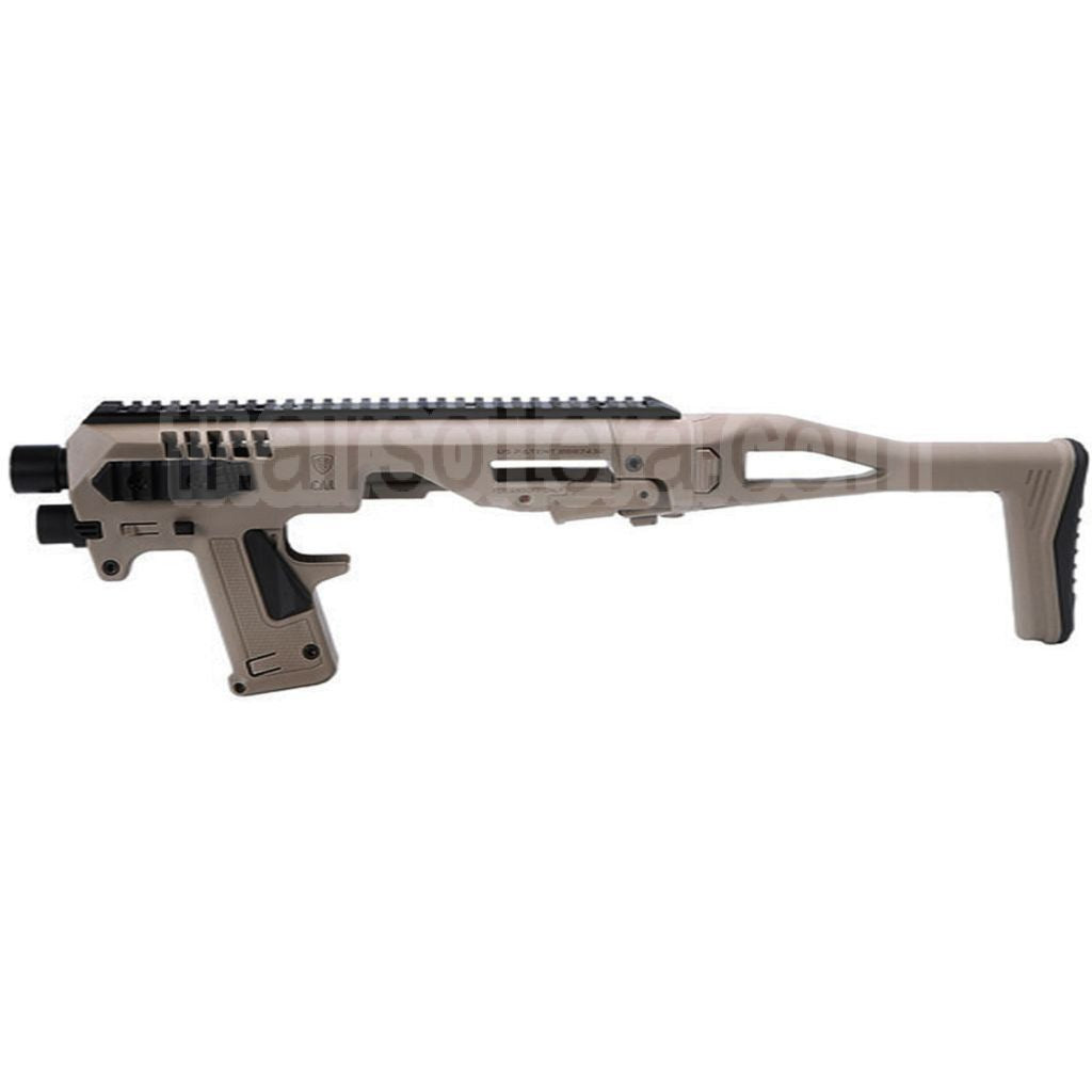 Kit de conversion de carabine pour Pistolet CAA Roni, adapté pour KSC VFC Umarex Tokyo Marui G17 G18C G19 G23F série GBB Pistolet Airsoft