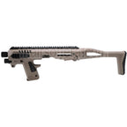 Kit de conversion de carabine pour Pistolet CAA Roni, adapté pour KSC VFC Umarex Tokyo Marui G17 G18C G19 G23F série GBB Pistolet Airsoft