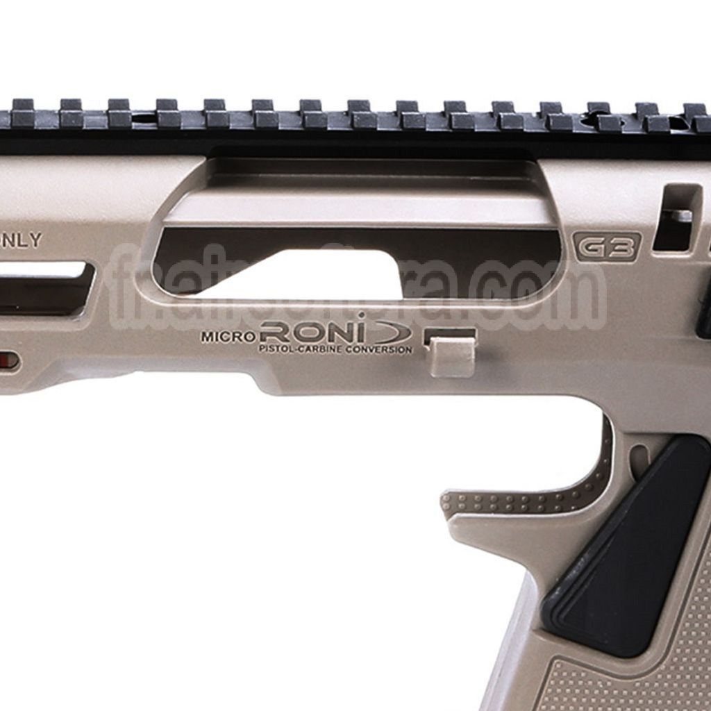 Kit de conversion de carabine pour Pistolet CAA Roni, adapté pour KSC VFC Umarex Tokyo Marui G17 G18C G19 G23F série GBB Pistolet Airsoft